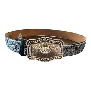 Justin Boots Embellished Western Belt